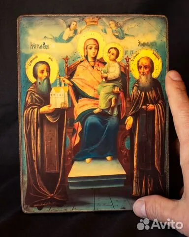 Подарочная икона Божия матерь "Домостроительница" 21*17 см