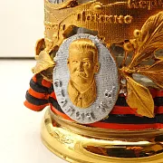 Подарочный бронзовый подстаканник «Крым» — фотография 4