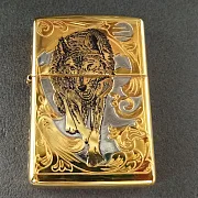 Подарочная зажигалка Zippo оригинал "Волки" — фотография 5