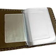 Подарочная обложка для автодокументов из натуральной кожи — фотография 2