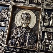 Икона Святой Николай Чудотворец — красивый подарок — фотография 6