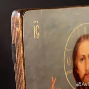 Подарочная икона деревянная "Господь Вседержитель" — фотография 3