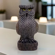 На память: Скульптура «Филин» из кальцита — фотография 1
