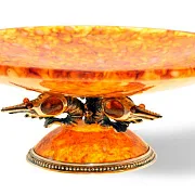 Блюдо из янтаря — необычный подарок — фотография 2