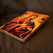 На память: Икона Божией матери "Страстная с подставкой" — фотография 6