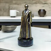 Копия памятника «Ф.Э. Дзержинский» из бронзы, 195 мм — оригинальный подарок — фотография 1