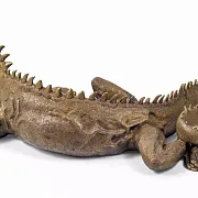 Подарочная скульптура из бронзы «Игуана» — фотография 3