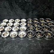 Комплект стальных фишек для нард «Золотая корона» — красивый подарок — фотография 9