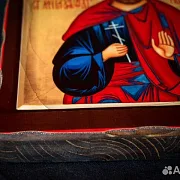 Икона " Святой Феодот (Богдан) Адрианопольский" — оригинальный подарок — фотография 4