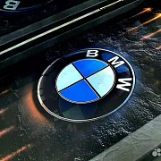 Подарочные нарды под стеклом «BMW» — фотография 8