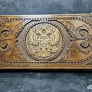 Резные деревянные нарды «Держава» — необычный подарок — фотография 5