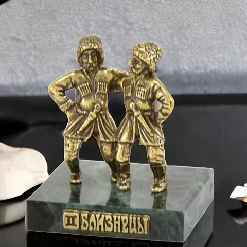 На память: Бронзовая статуэтка «Знак зодиака Близнецы»