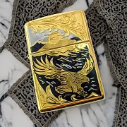 Оригинальная зажигалка Zippo "Сокол" — оригинальный подарок — фотография 1