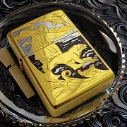 На память: Бензиновая зажигалка Zippo "Охотник" — фотография 1