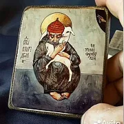 Иконка Спиридона Тримифунтского 10*8 см — красивый подарок — фотография 3