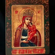 Подарочная икона Богоматери "Избавительница от бед страждущих — фотография 5