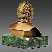 Бронзовый бюст «Брежнев» — оригинальный подарок — фотография 2