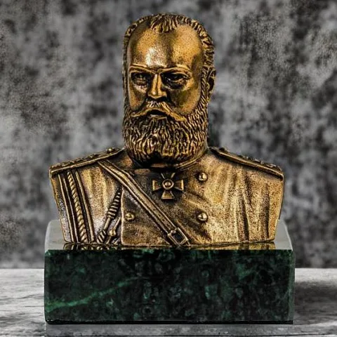 На память: Бронзовый бюст «Александр III»