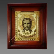 Икона Иисуса Христа /в киоте/. Златоуст — необычный подарок — фотография 4