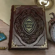 Несвятые святые — книга в кожаном переплёте — красивый подарок — фотография 1