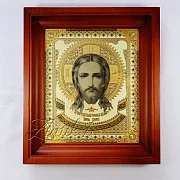 Икона Иисуса Христа /в киоте/. Златоуст — необычный подарок — фотография 8