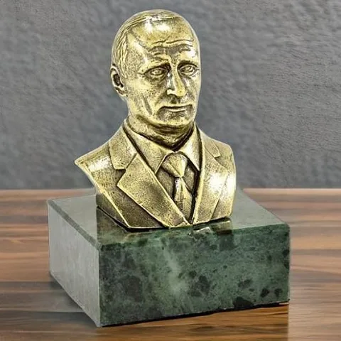 Бронзовый бюст «Путин В.В.» — красивый подарок