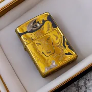 Сувенирная зажигалка Zippo "Вожак" — красивый подарок — фотография 1