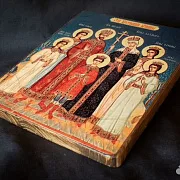 Икона Царской семьи Романовых — оригинальный подарок — фотография 5