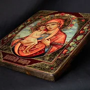Подарочная икона Божией матери "Жировицкая " — фотография 3