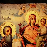 Икона Богоматери "Домостроительница" +подставка — красивый подарок — фотография 7