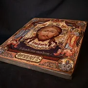 Спас Нерукотворный с Евангелистами и Архангелами — необычный подарок — фотография 5